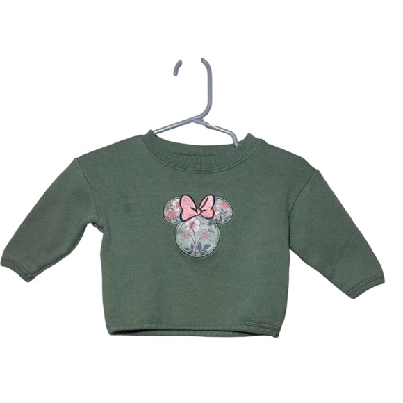 Disney Infant Girls 2 Piece Sage Minnie Flower Set Size 3-6 Months - Picture 3 of 8